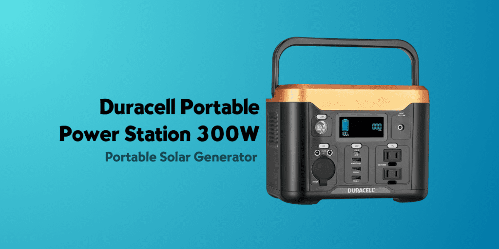 Duracell Portable Power Station 300W