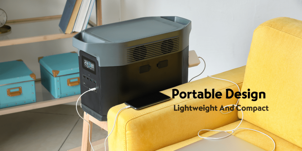 Portable Design, Lightweight And Compact