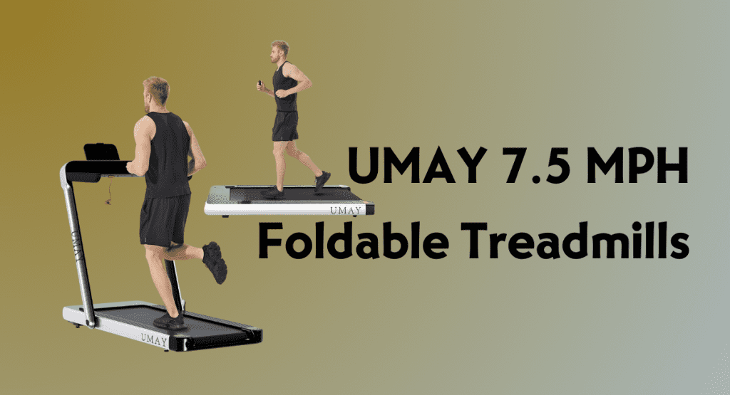 UMAY 7.5 MPH Foldable Treadmills