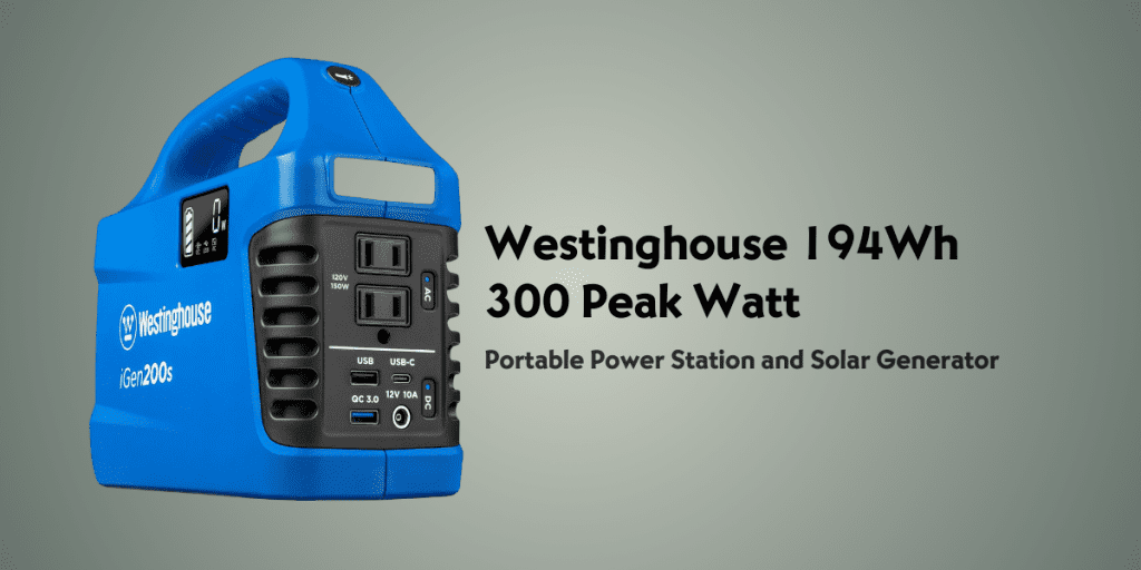 Westinghouse Portable Power Station and Solar Generator