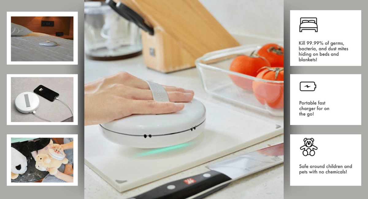 CleanseBot Portable Sanitizer Robot