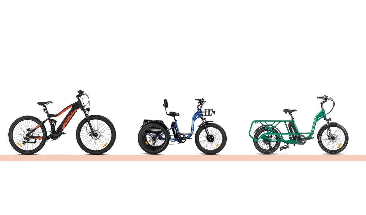 Different Models Of Addmotor Electric Bikes