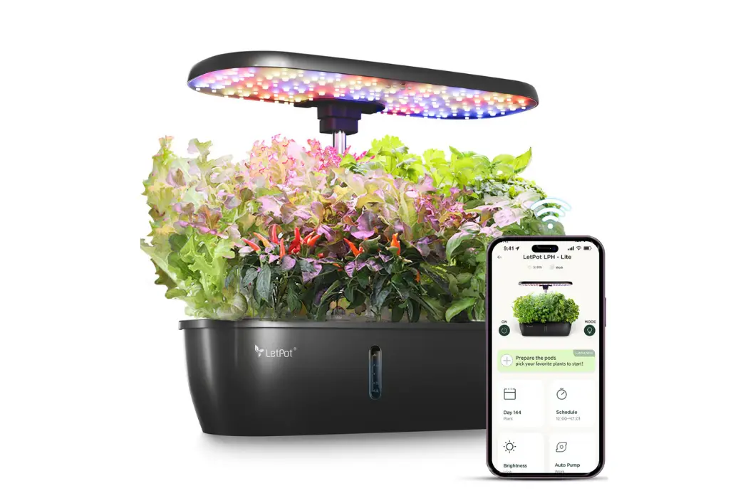 7 Best Smart Plant Pots for Indoor LetPot LPH-Lite Hydroponics Growing System 12 Pods