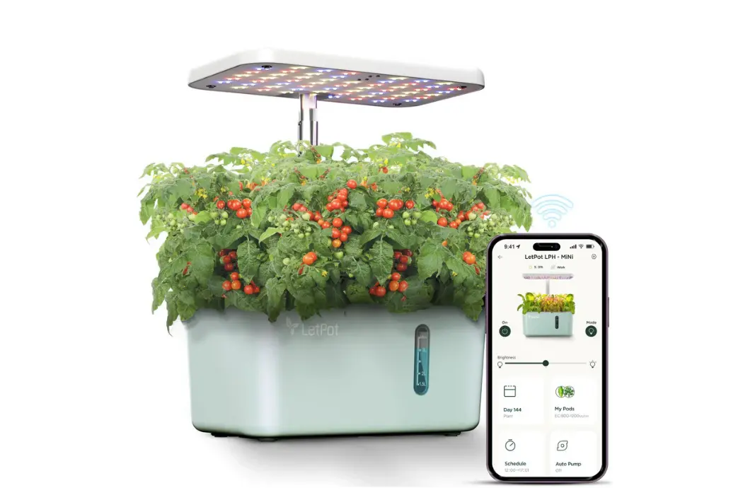 7 Best Smart Plant Pots for Indoor LetPot Mini 5-Pod Indoor Hydroponic Garden