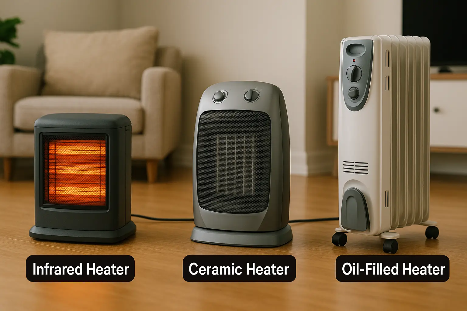 What is a space heater? Types Of Space Heaters